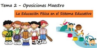 Tema 2 de Oposiciones a Maestro de Educación Física de Primaria