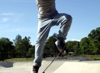 Skateboarding