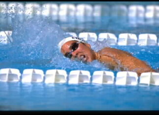 Nadando a mariposa. ¿Qué técnica usar al respirar?