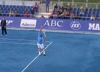 Rafael Nadal, contra las Pistas de Tenis Azules