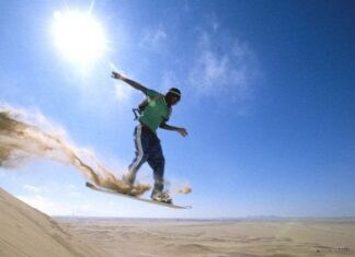Sandboarding: el «esqui» de playa