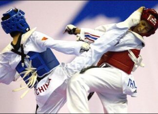 Taekwondo, patadas y puños