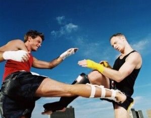 Aumenta la masa muscular practicando Kick Boxing