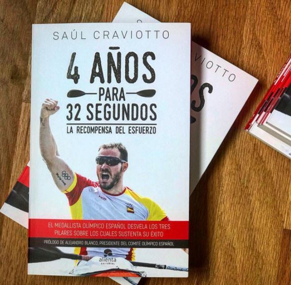 Saúl Craviotto publica su libro