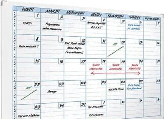 Materiales y trucos para planificar tus rutinas de ejercicio planificador magnetico