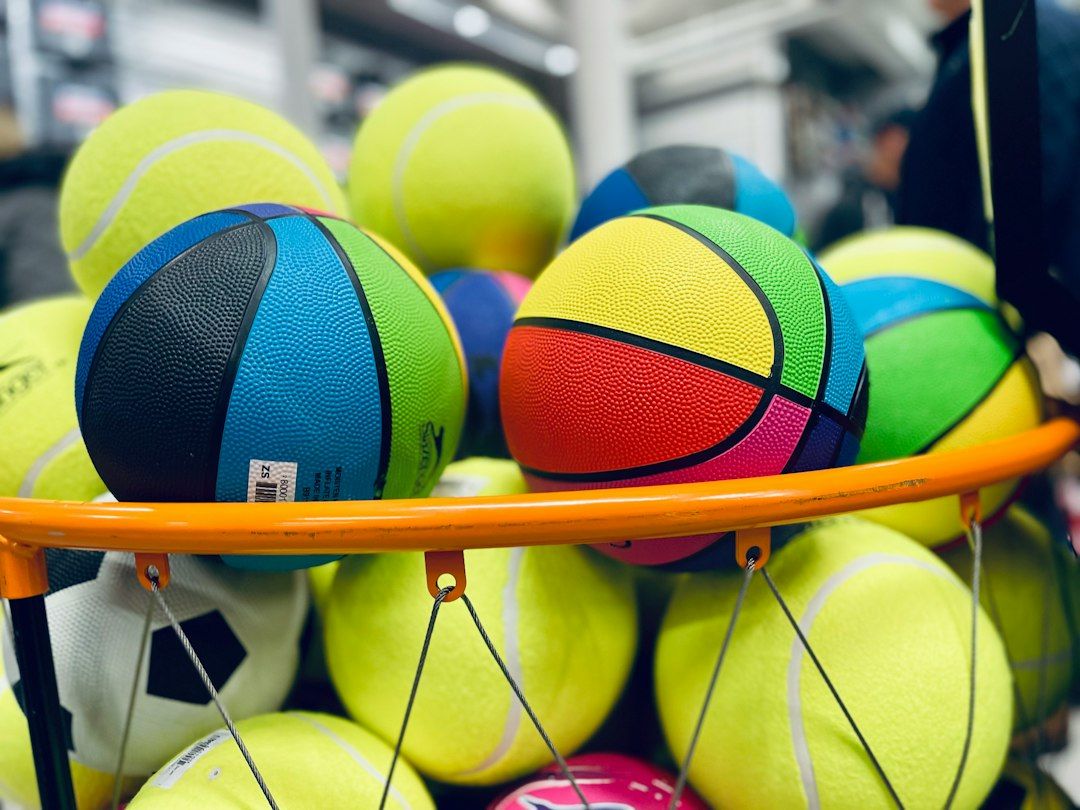 Material deportivo para organizar una sesión por estaciones